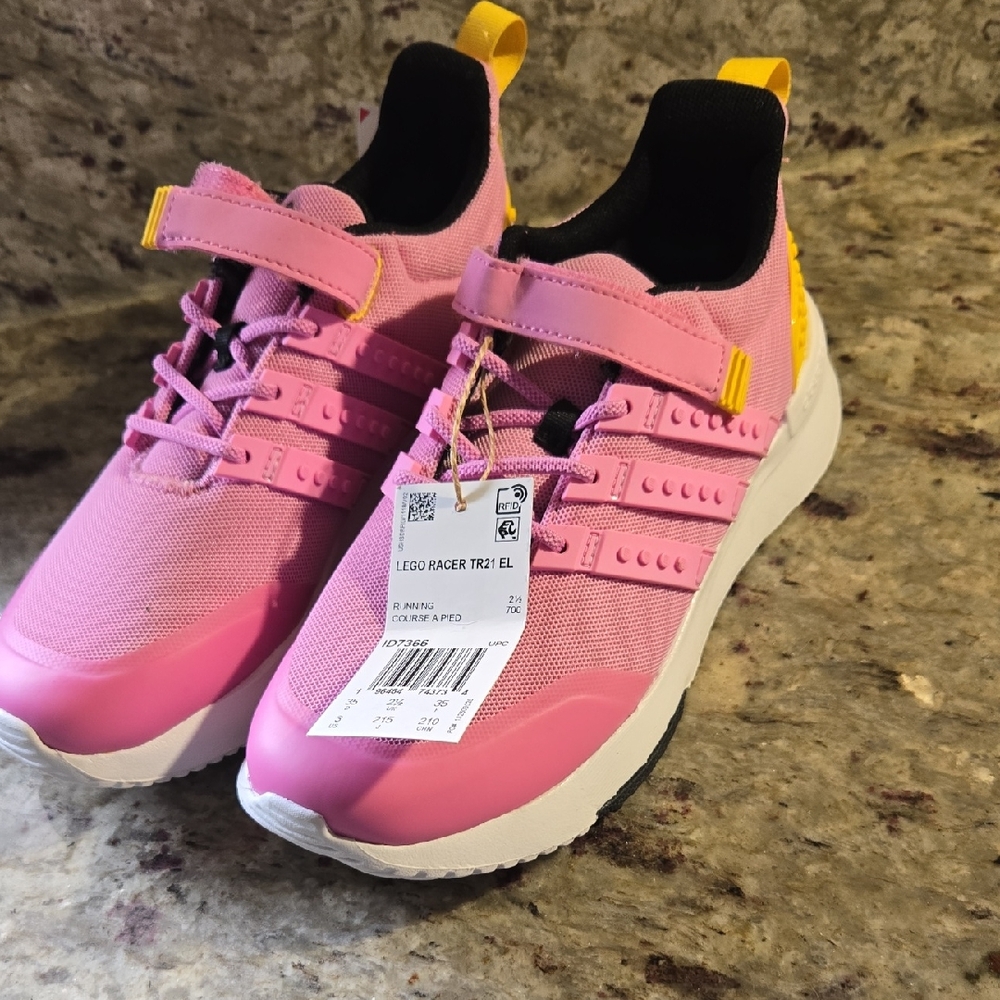 LEGO Kids Sneakers - Pink and Yellow